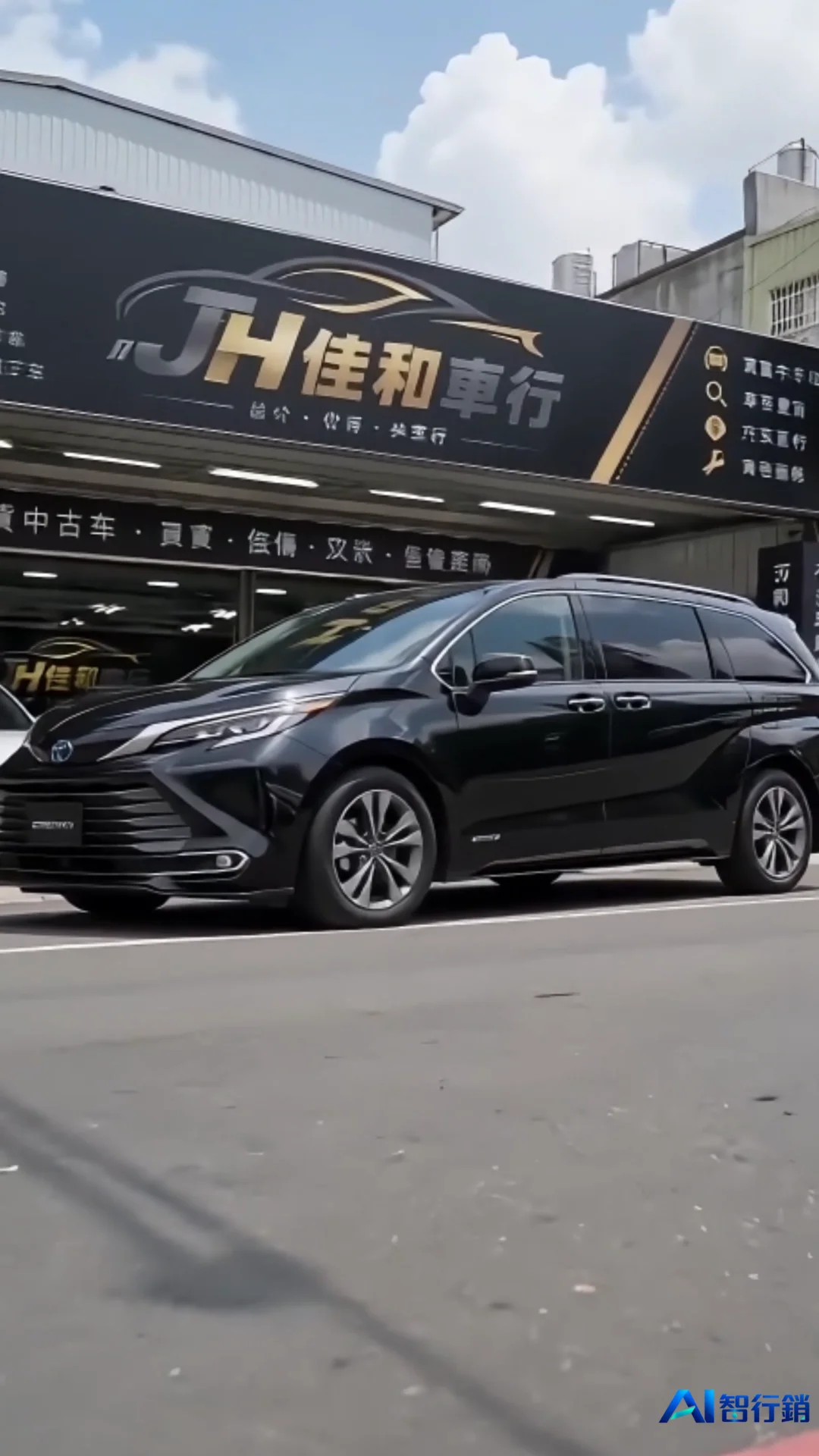 車行 AI 廣告影片 DEMO｜中古車短影音製作