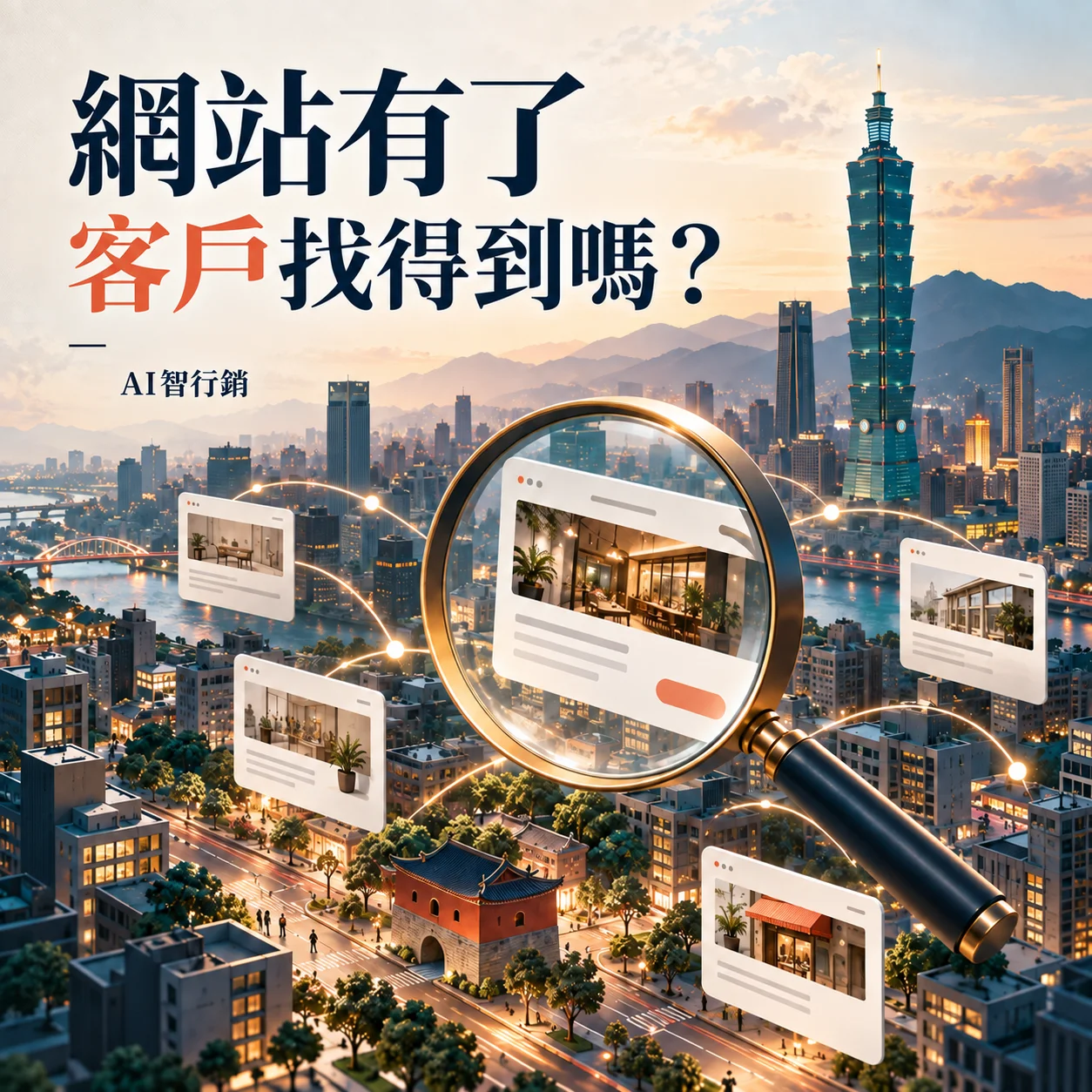 台北企業網站沒流量怎麼辦?從搜尋曝光到客戶詢問的改善步驟 台北企業網站沒流量怎麼辦?從搜尋曝光到客戶詢問的改善步驟